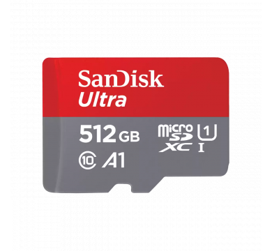 SanDisk Ultra microSD with SD Adapter 512GB
