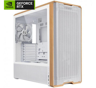 GPLAY CRUSHER X3D R7 GEFORCE RTX5070TI WHITE WOOD D5
