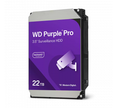 Western Digital WD Purple Pro Smart Video Hard Drive 22TB
