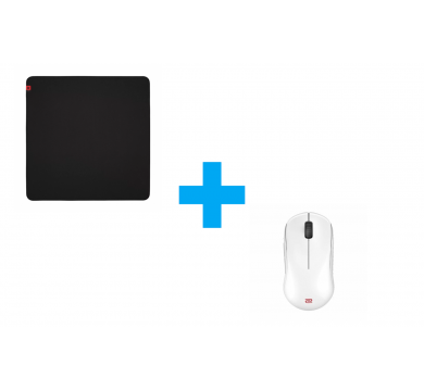 ZOWIE U2-DW 4K white + ZOWIE H-TR - Extra Large